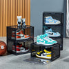 PRE ORDER - Extra Large Ultra Tined Black Magnetic Side Door Sneaker Shoe Display Box